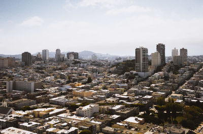 Cityscape against sky