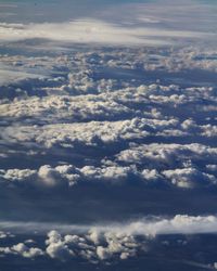 Aerial view of landscape against sky