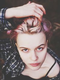 Portrait of beautiful woman