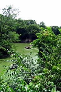 Scenic view of river against sky