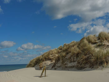 The island of ameland in holland