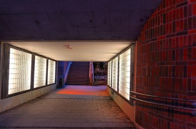 Corridor of building