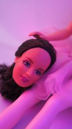 Portrait of beautiful young woman