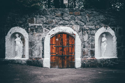 Entrance of a building