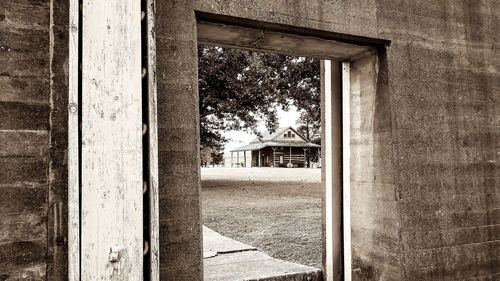 Window of old building