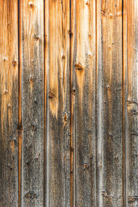 Full frame shot of weathered wooden wall