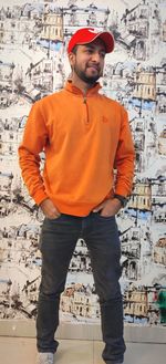 Young man looking away