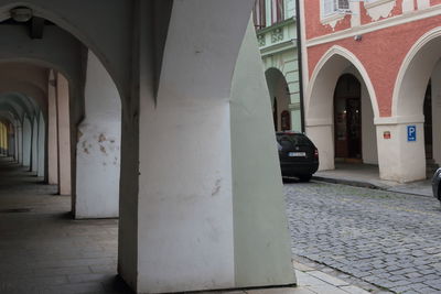 Street amidst buildings in city