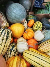 Market in autumn