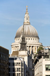 Low angle view of cathedral against sky