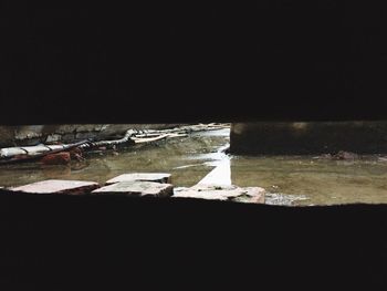 Scenic view of snow covered landscape during winter