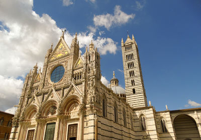 Low angle view of cathedral against sky