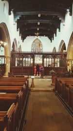 Interior of cathedral