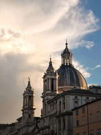 Low angle view of cathedral against sky