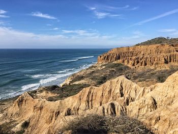 Scenic view of beach