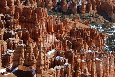 View of rock formation