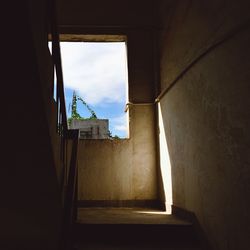 Low angle view of building against the sky