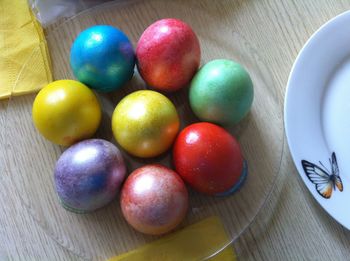Close up of food on table