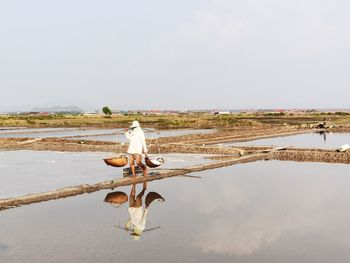 Kep salt field