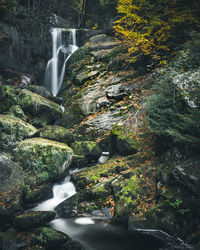 Waterfall in forest