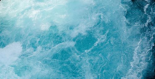 Close-up photo of huka fall at new zealand