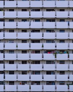 Full frame shot of building facade 