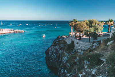 Scenic view of puglia