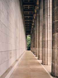 Corridor of building