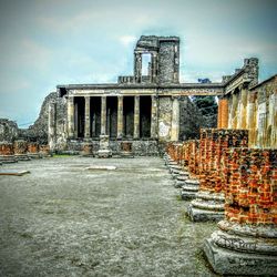 View of built structures against the sky