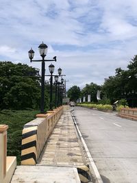 Walkway leading to park