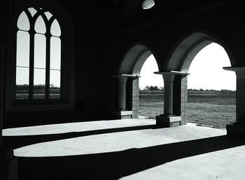 Corridor of building