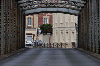 Street amidst buildings in city