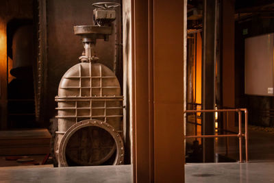 Interior of old factory