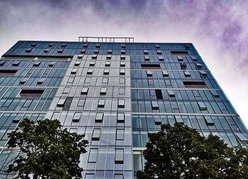 Low angle view of building against sky