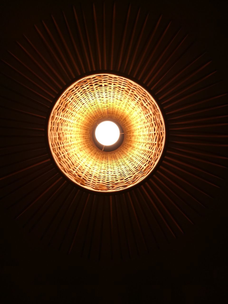 LOW ANGLE VIEW OF ILLUMINATED LIGHT