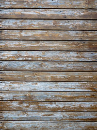 Full frame shot of weathered wooden wall