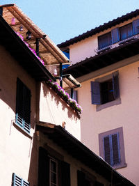 Low angle view of building against sky