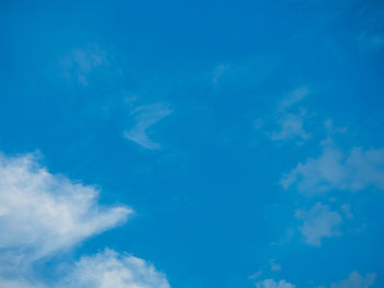 Low angle view of clouds in sky