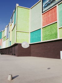 Low angle view of building against sky