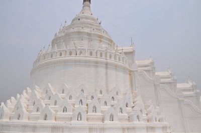 Low angle view of historical building against sky