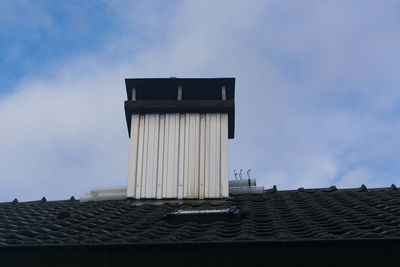 Low angle view of building against sky