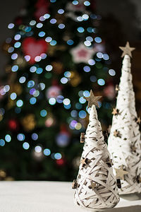 Close-up of christmas tree