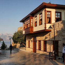 View of residential buildings