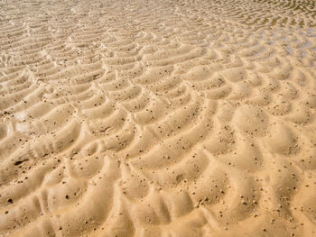 Full frame shot of sand dune