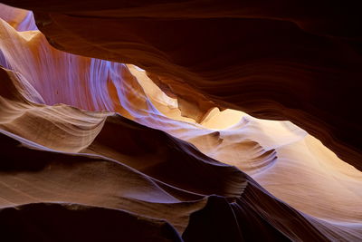 Close-up of rock formation