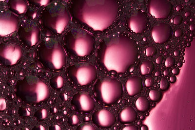 Full frame shot of bubbles