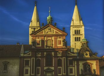 Low angle view of church