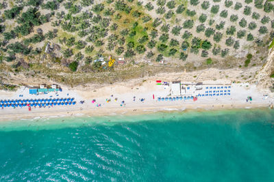 Scenic view of beach