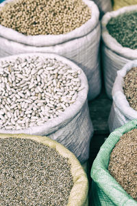 Close-up of vegetables for sale in market