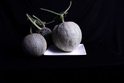 Close-up of fruits on table